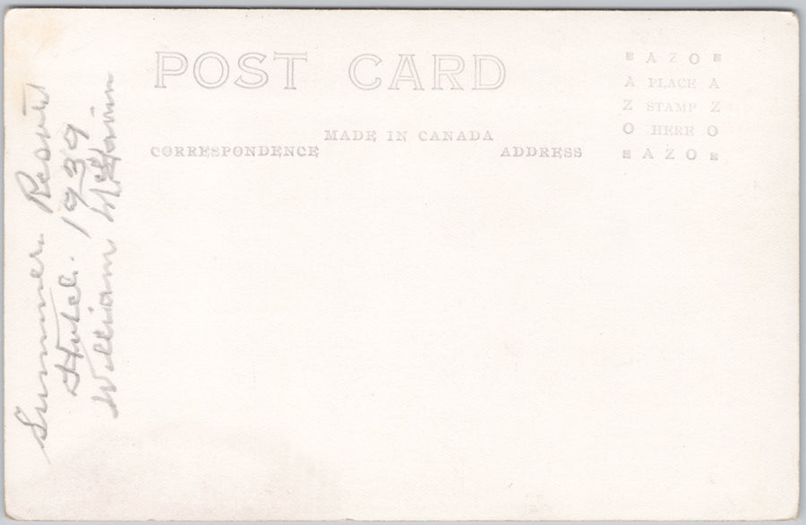 Crescent Hotel Crescent Beach BC Postcard