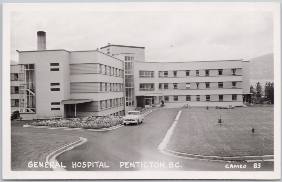 Penticton BC General Hospital
 Postcard 
