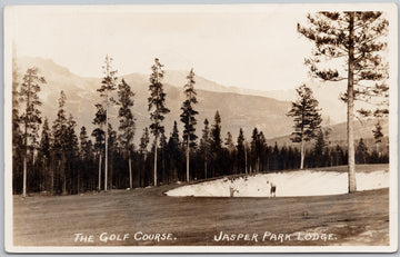 Jasper Park Lodge Golf Course Postcard 