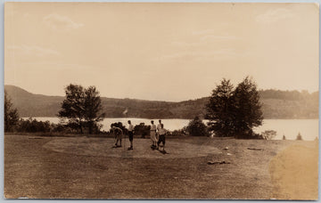 Massawippi Country Club North Hatley Quebec Golfers Golf Course Postcard 