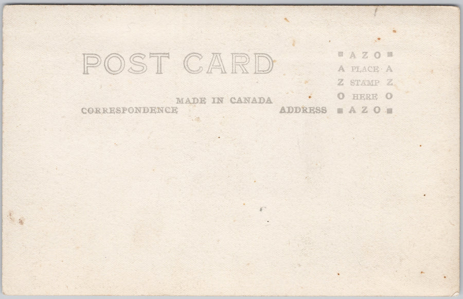 Angel of Victory Square CPR WW1 Memorial Deceased Soldier Vancouver BC Coeur de Lion McCarthy Sculptor Jack Cullen Poem Unused RPPC Postcard 