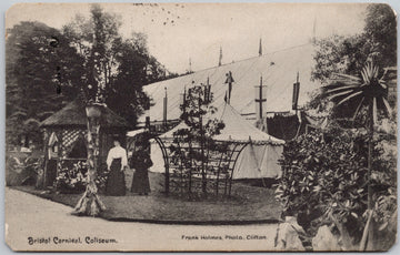 Bristol Carnival Coliseum England 1905 Frank Holmes Postcard 
