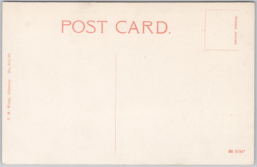 Fish on the Pontoon Grimsby England  Postcard 