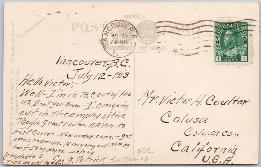 SS 'Princess Charlotte' Ship Postcard