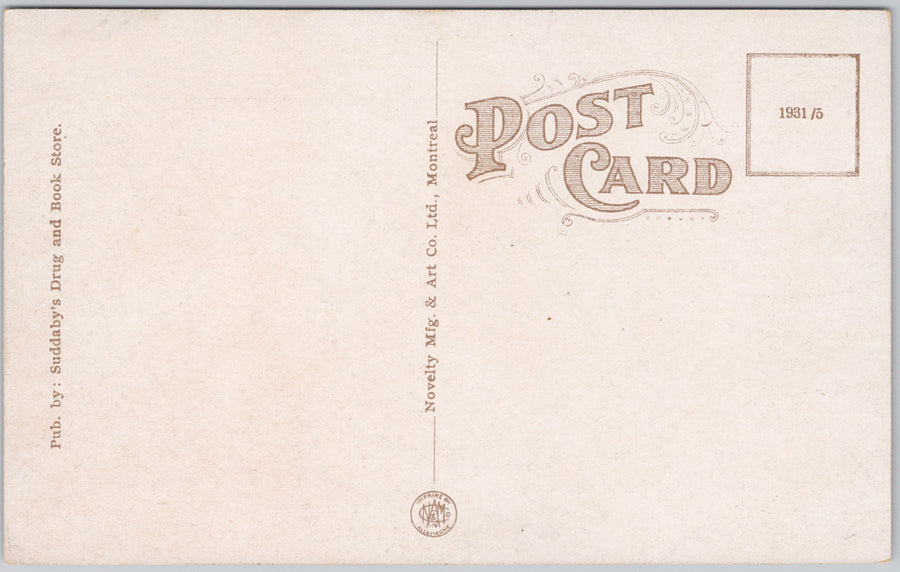 Fernie BC Parade 1907 Postcard 