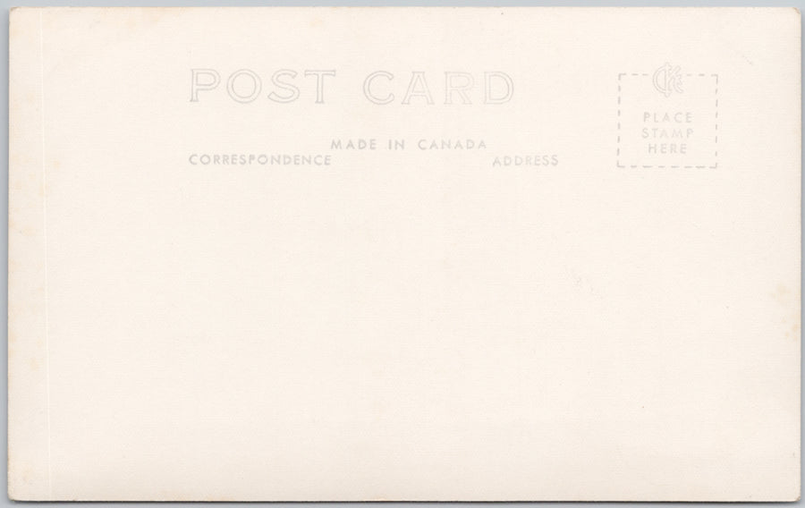Athabasca Alberta Aerial View Unused B. Preece RPPC Postcard 