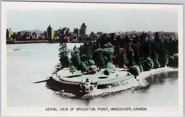 Brockton Point Lighthouse Vancouver Postcard 