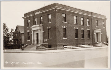 Post Office Revelstoke British Columbia 
 Postcard 