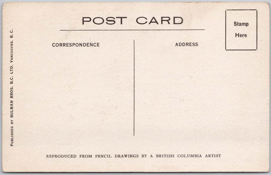 HMCS 'Restigouche' Postcard
