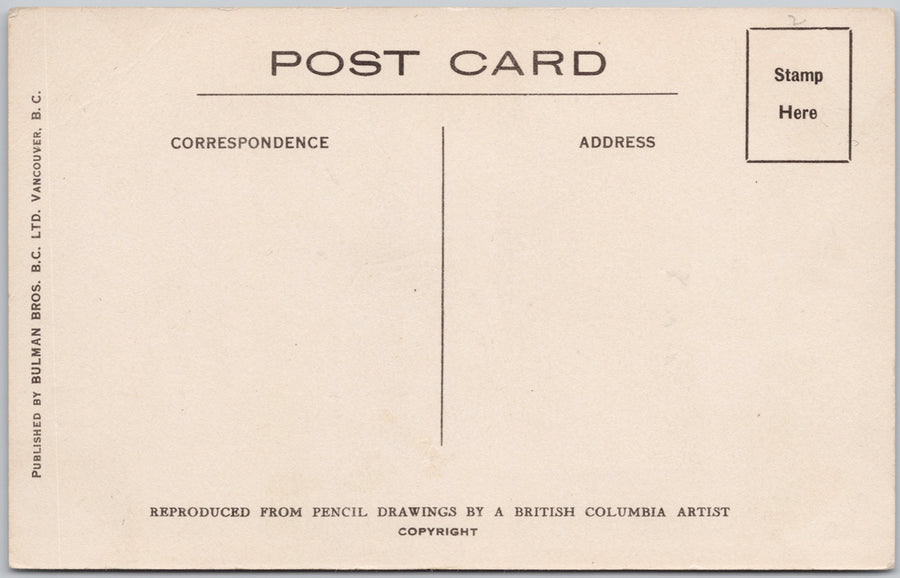 Government House Victoria Postcard 