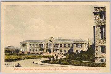 College of Agriculture U of S Saskatoon SK University of Saskatchewan Postcard 