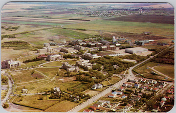 University of Saskatchewan Saskatoon Aerial View Sutherland Unused Vintage Postcard
