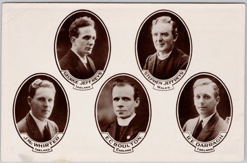 Irish and British Clergy Portrait Postcard George Jeffreys E.C. Boulton Postcard