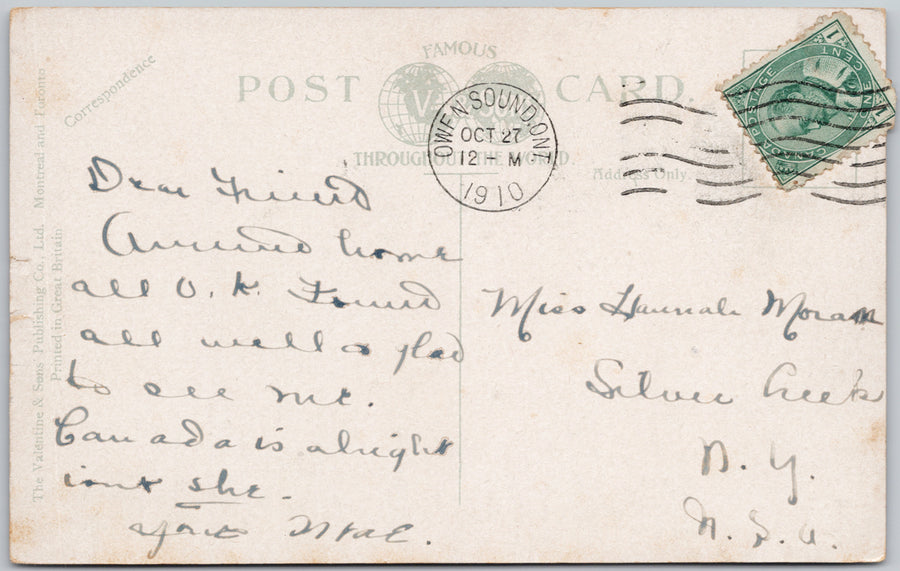 Walker House Toronto Ontario Front Street Postcard 
