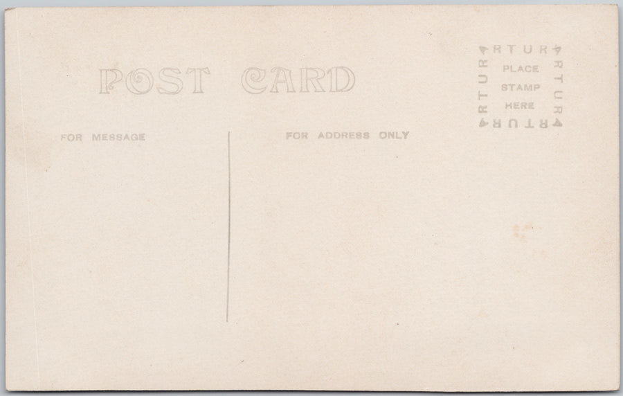 Government Road along Ledge of Nisqually Canyon WA Postcard 