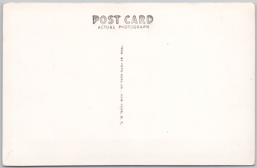 Radio City Music Hall Rockefeller Center New York City NYC NY Foto Seal RPPC Postcard SP22