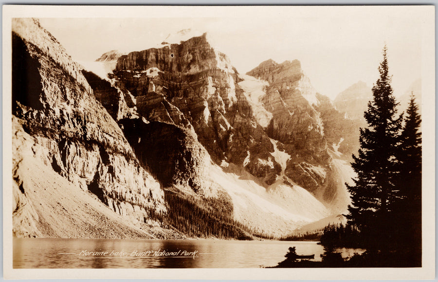 Moraine Lake Banff National Park Alberta Postcard 