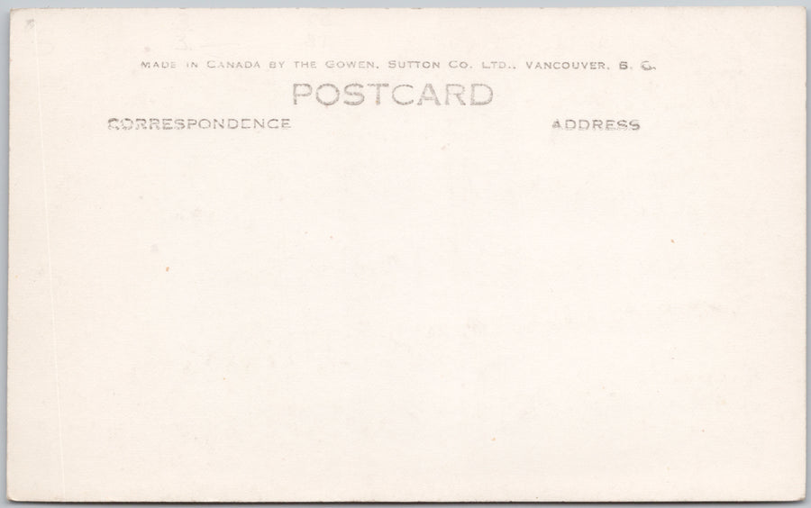 Boundary between Canada and USA  Postcard