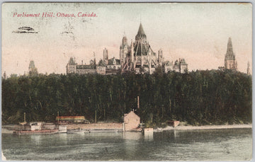 Parliament Hill Ottawa Postcard