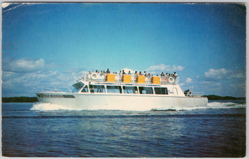 Miss Muskoka Scenic Cruiser Tour Boat 1964 Ontario Canada Postcard 