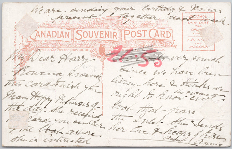 6th Regiment Drill Hall Vancouver BC Cambie Street Soldiers Military Patriotic Embossed Canadian Souvenir Warwick Postcard 