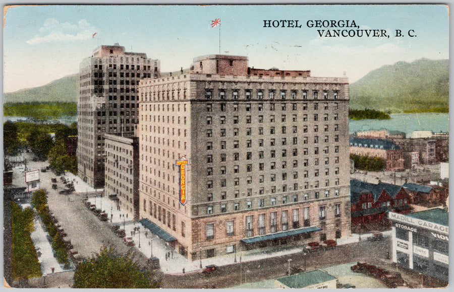 Hotel Georgia Vancouver BC 1930s Leonard Frank Postcard 