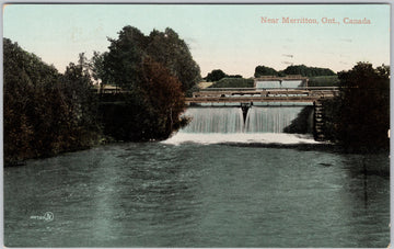 Near Merritton Ontario Canada Vintage Lithograph Postcard