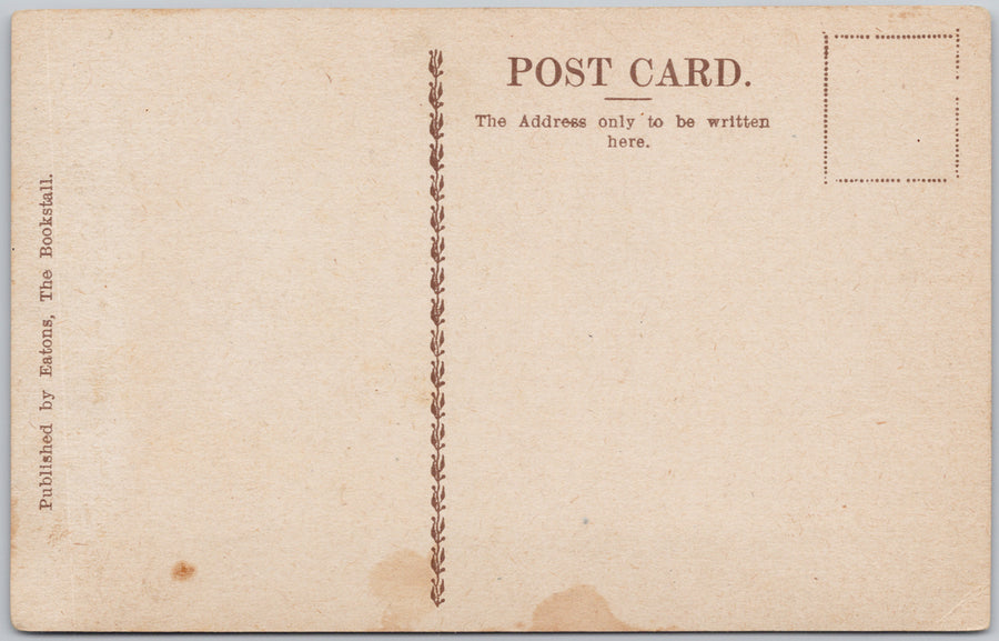 Whitley Camp WW1 Soldier on Bicycle Canadian Military Unused Postcard SP22