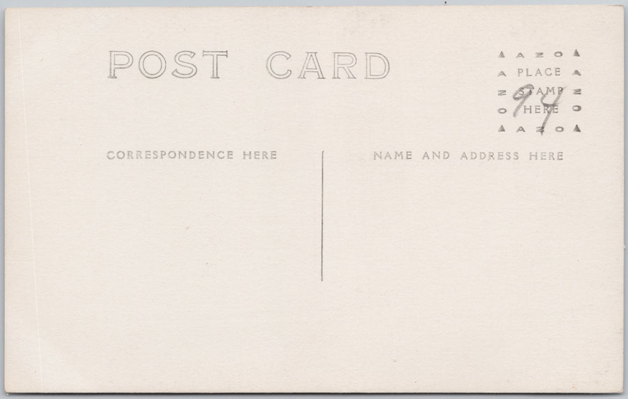 Portland Oregon Parade Car with Flags Early 1900s RPPC Postcard SP22