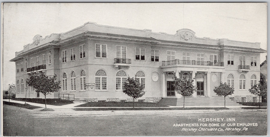 Hershey Inn Employee Apartments Hershey Chocolate Co Pennsylvania Postcard 