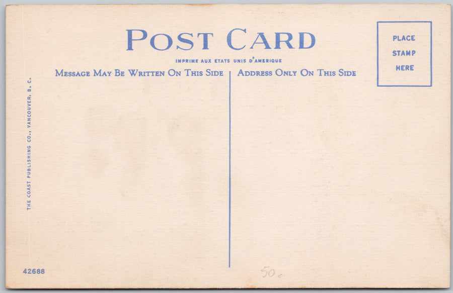 Banff Alberta Government Park Cascades of Time Postcard 