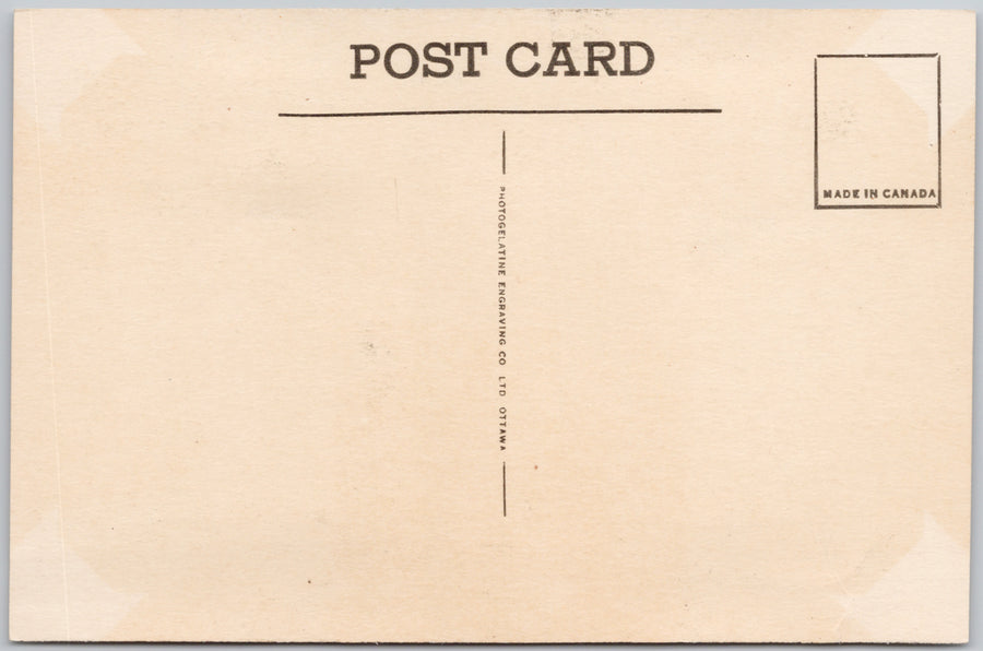 Start of Alaska Highway Edmonton Alberta Highway #2 Hard to Find Hamilton Wright Org PECO Postcard 