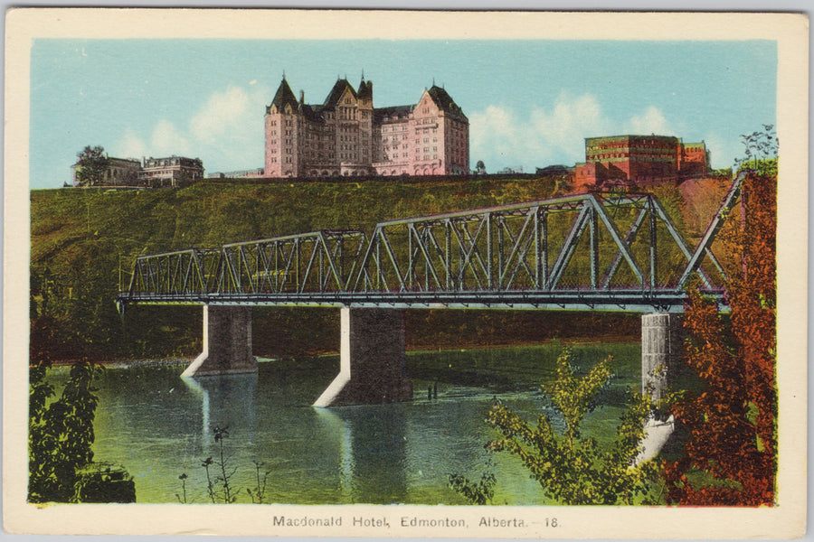 Macdonald Hotel Edmonton Postcard 