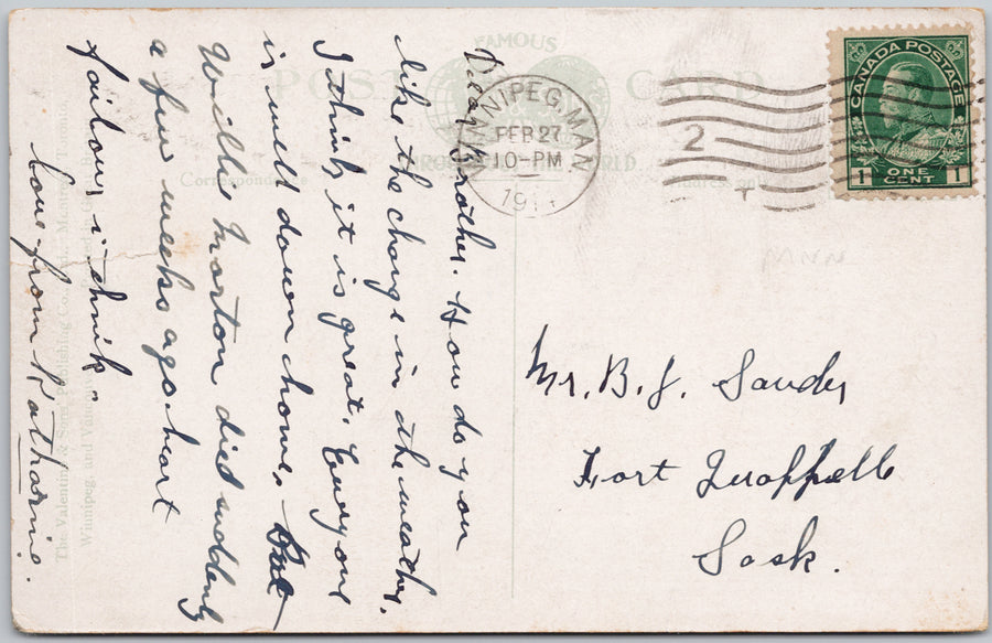 Pavilion City Park Winnipeg Manitoba MB Postcard SP22 *as is