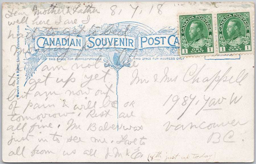 Auld Kirk Baddeck NS Cape Breton Nova Scotia Postcard SP22