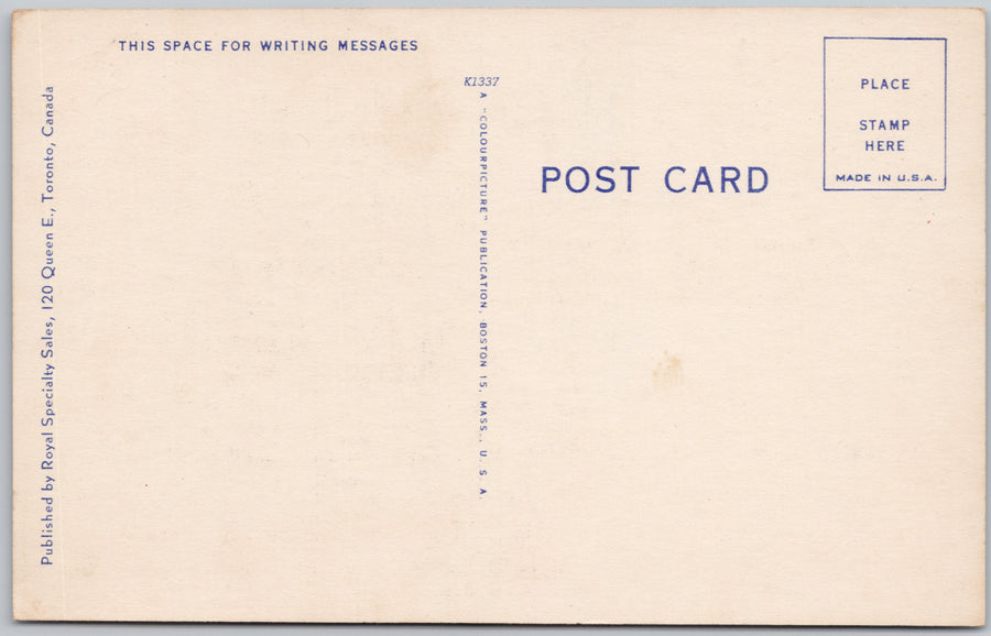 City Hall Toronto Ontario ON Unused Linen Postcard SP22