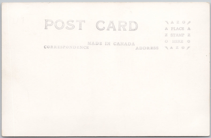 Kimberley BC Birdseye View Unused RPPC Postcard