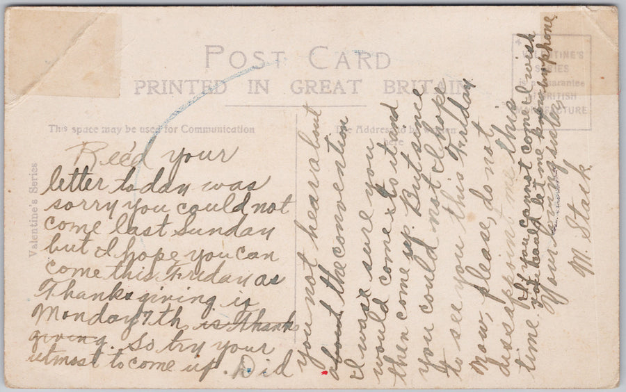 Vintage Men of the Moment Field Marshal Sir John French Postcard SP22 *as is