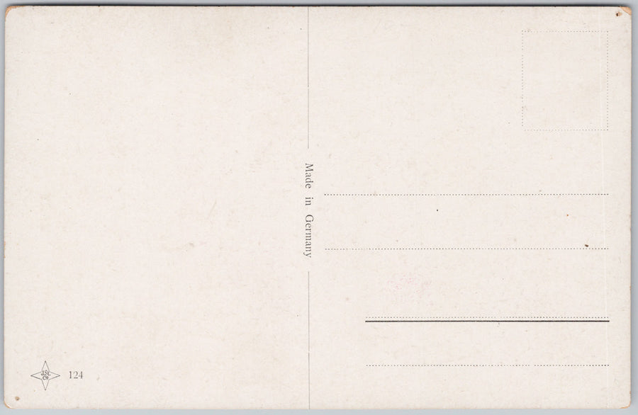 Mary Portrait Glamour Elegant Woman Court Barber Artist Postcard SP22 *as is