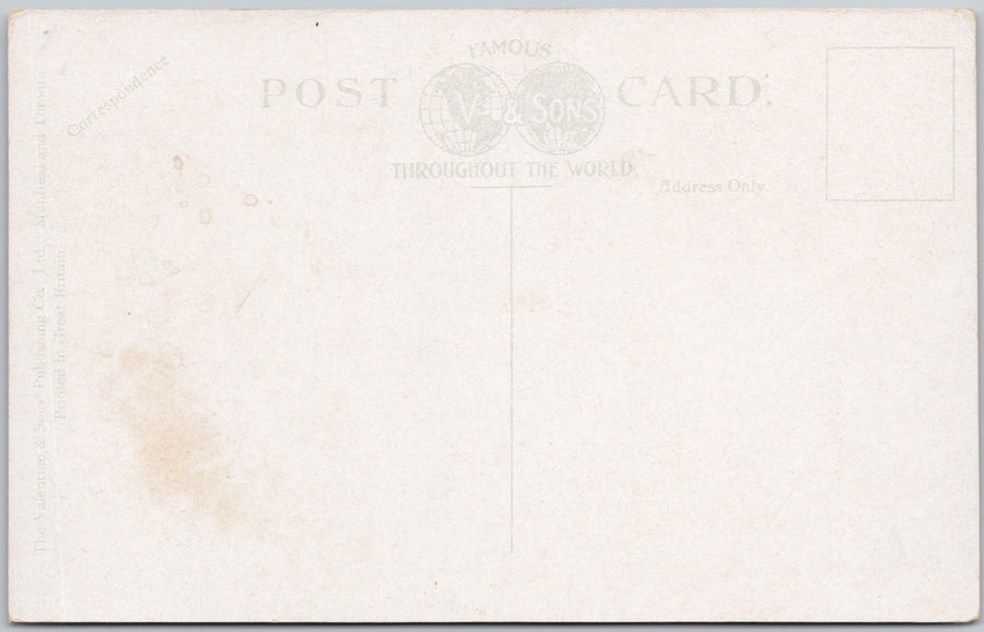 Moyie BC Train And Lake Scene On Crows Nest Pass Route Postcard SP22