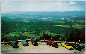 Dickey Ridge Overlook Shenandoah National Park Skyline Drive VA Postcard 