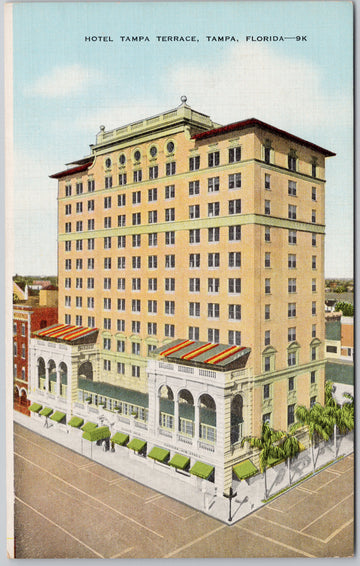 Hotel Tampa Terrace Postcard 