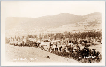 Nicola BC Nicola Valley Postcard