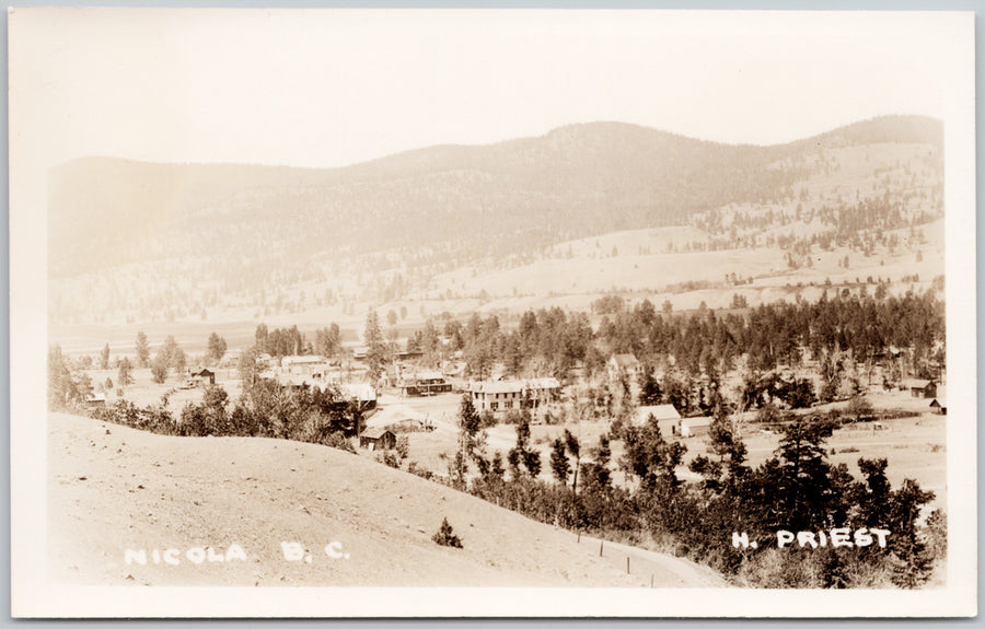 Nicola BC Nicola Valley Postcard