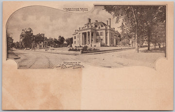 Orange MA JW Wheeler Residence Postcard 