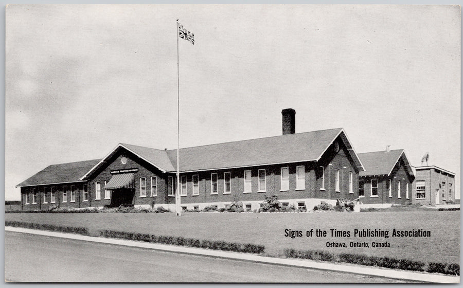 Oshawa Ontario Signs of the Times Publishing Association Postcard