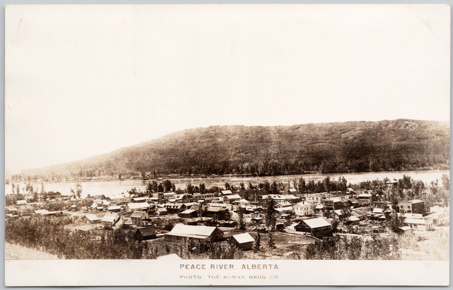 Peace River Alberta Postcard 