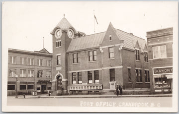 Post Office Cranbrook British Columbia  Postcard