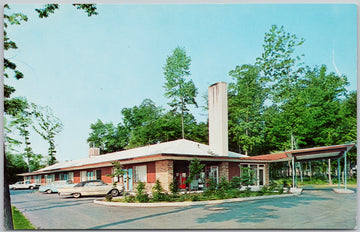 Motel Allenwood Wescosville PA Pennsylvania Vintage Postcard 