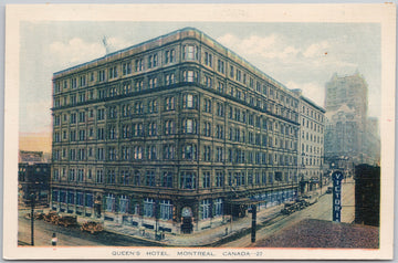 Queens Hotel Montreal PECO Postcard